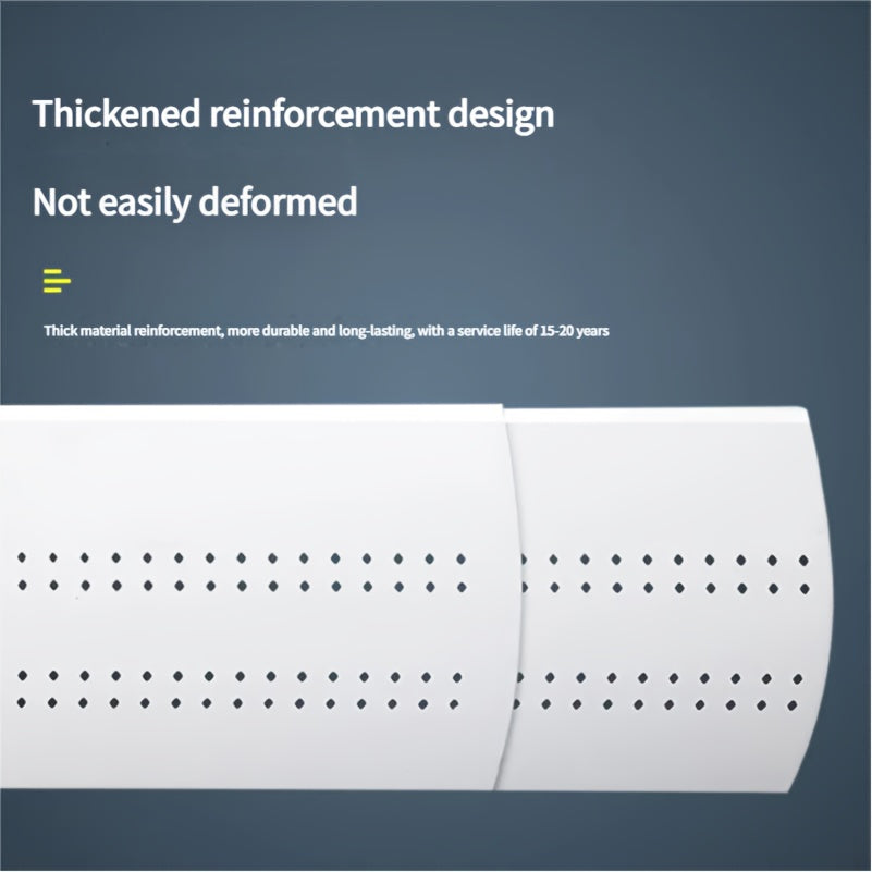 Adjustable Air Conditioner Wind Deflector Flexible Plastic Vent Cover