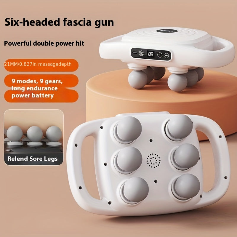 Массажер CY800 с шестью головками