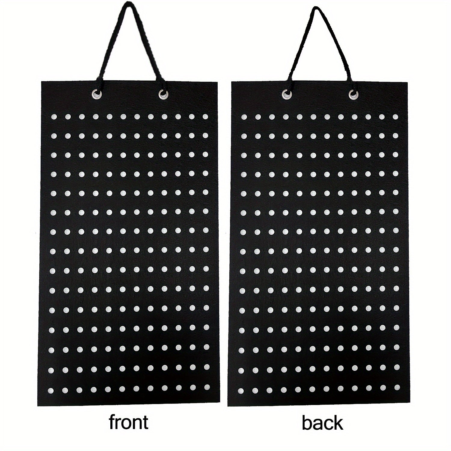 Круглая доска для хранения украшений с крючком для подвешивания аксессуаров и мелочей