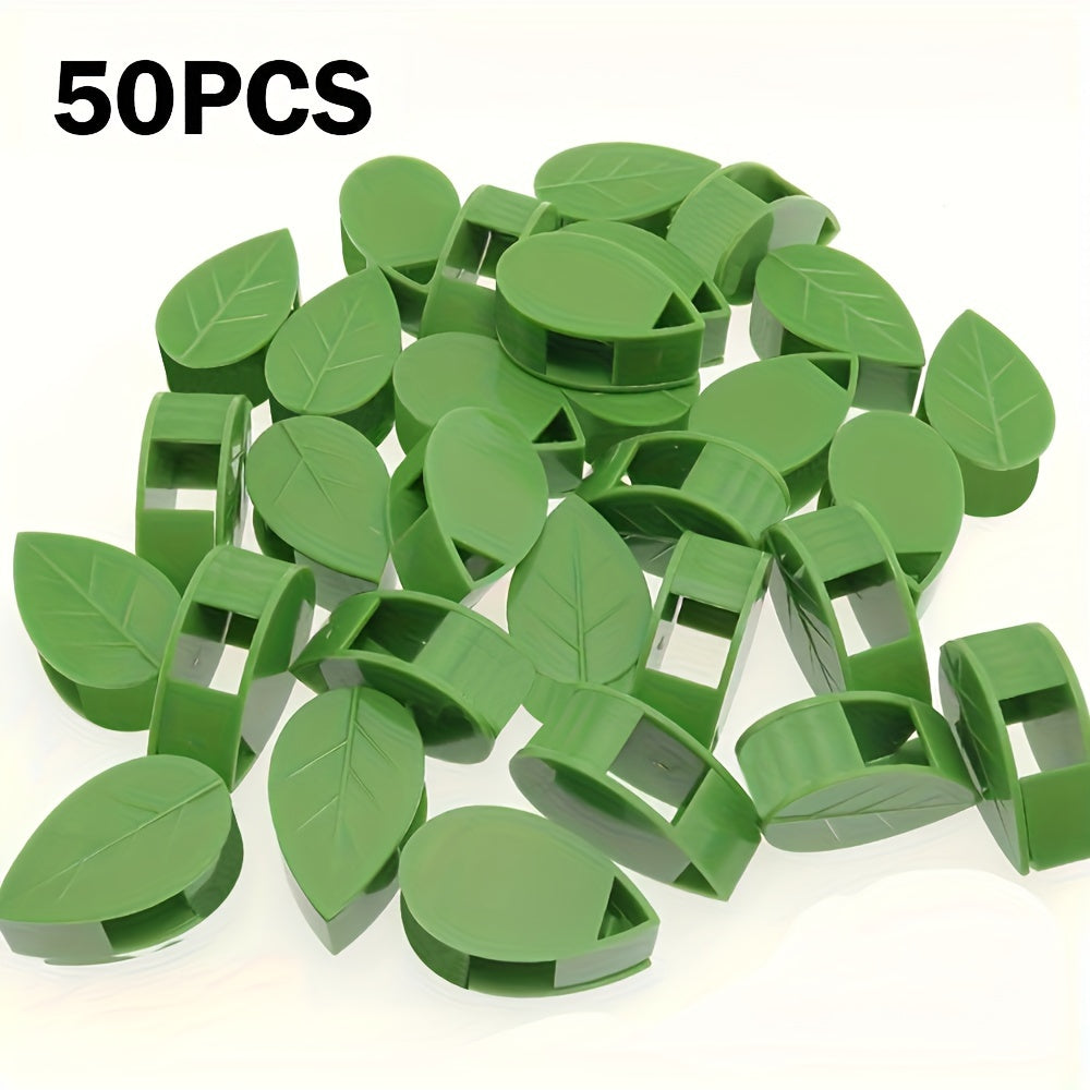 Invisible Plant Climbing Wall Fixtures 10/30/50 Pack Plastic Support Clips for Vines and Cables