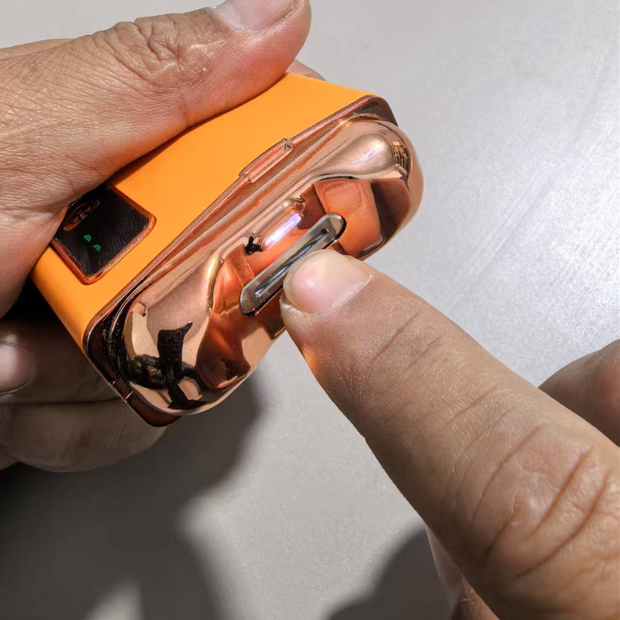 Adult Electric Nail Trimmer and File USB Rechargeable Battery Low Voltage Home Nail Care