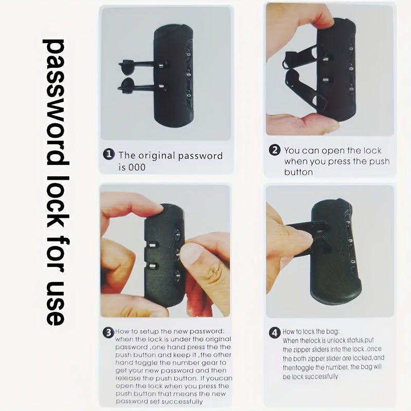 Bolso bandolera de tela Oxford para hombres para el desplazamiento diario con bolsillo para teléfono y cierre de cremallera en azul y negro