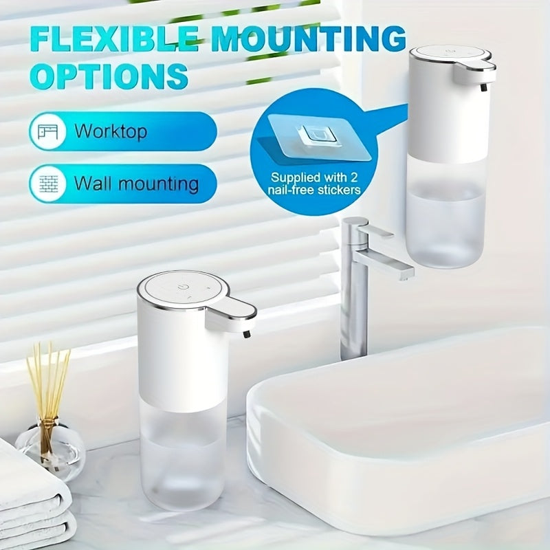 Sensor Soap Dispenser USB Rechargeable Wall Mount for Kitchen Dishwashing and Cleaning