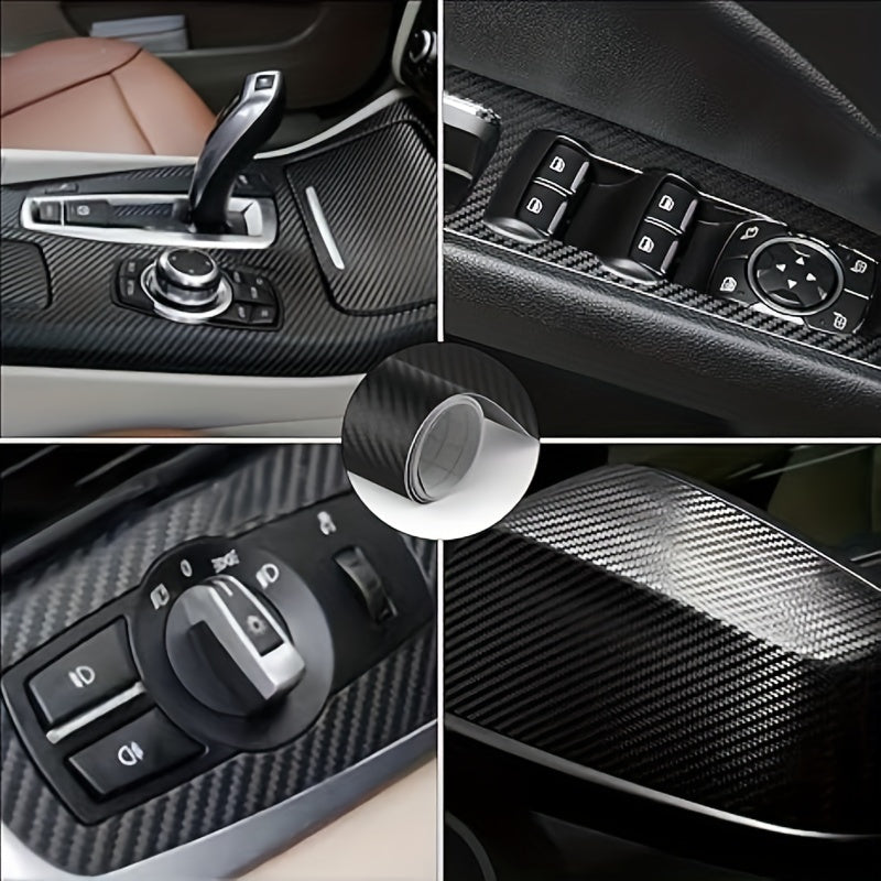 Car Decoration Car Stickers PVC Carbon Fiber Waterproof Body Styling