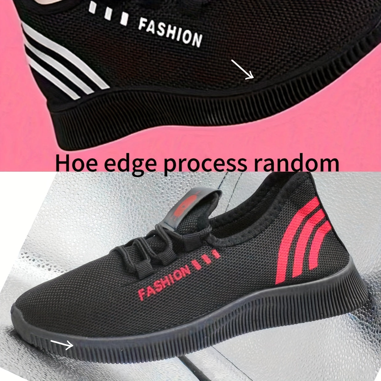 Women's Knitted Running Shoes Breathable Low Top Sneakers Casual Trainers