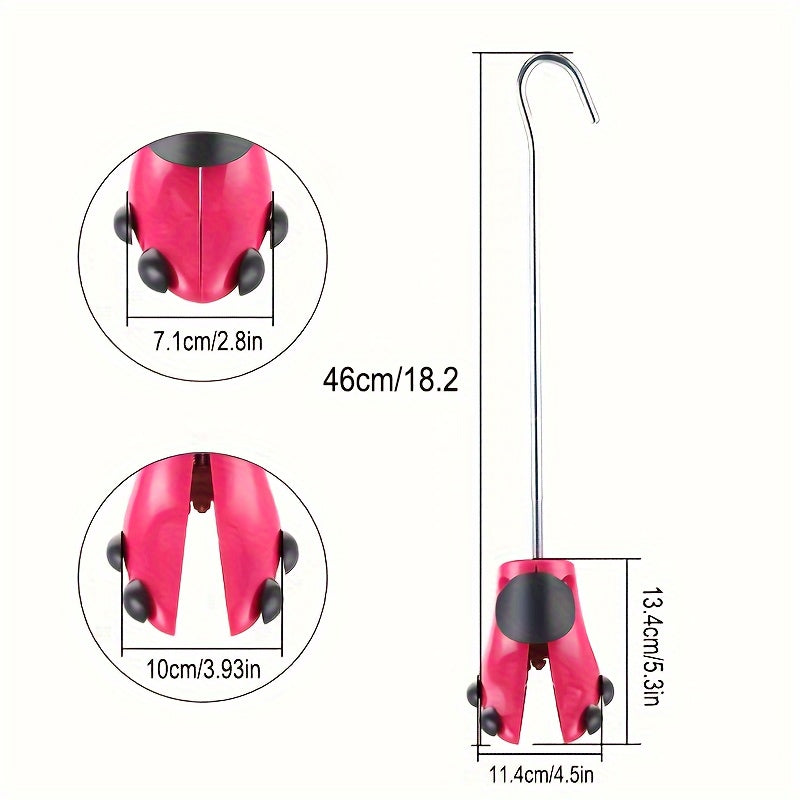 Unisex Shoe Stretcher Boot Shaper Red Adjustable Plastic Shoe Tree