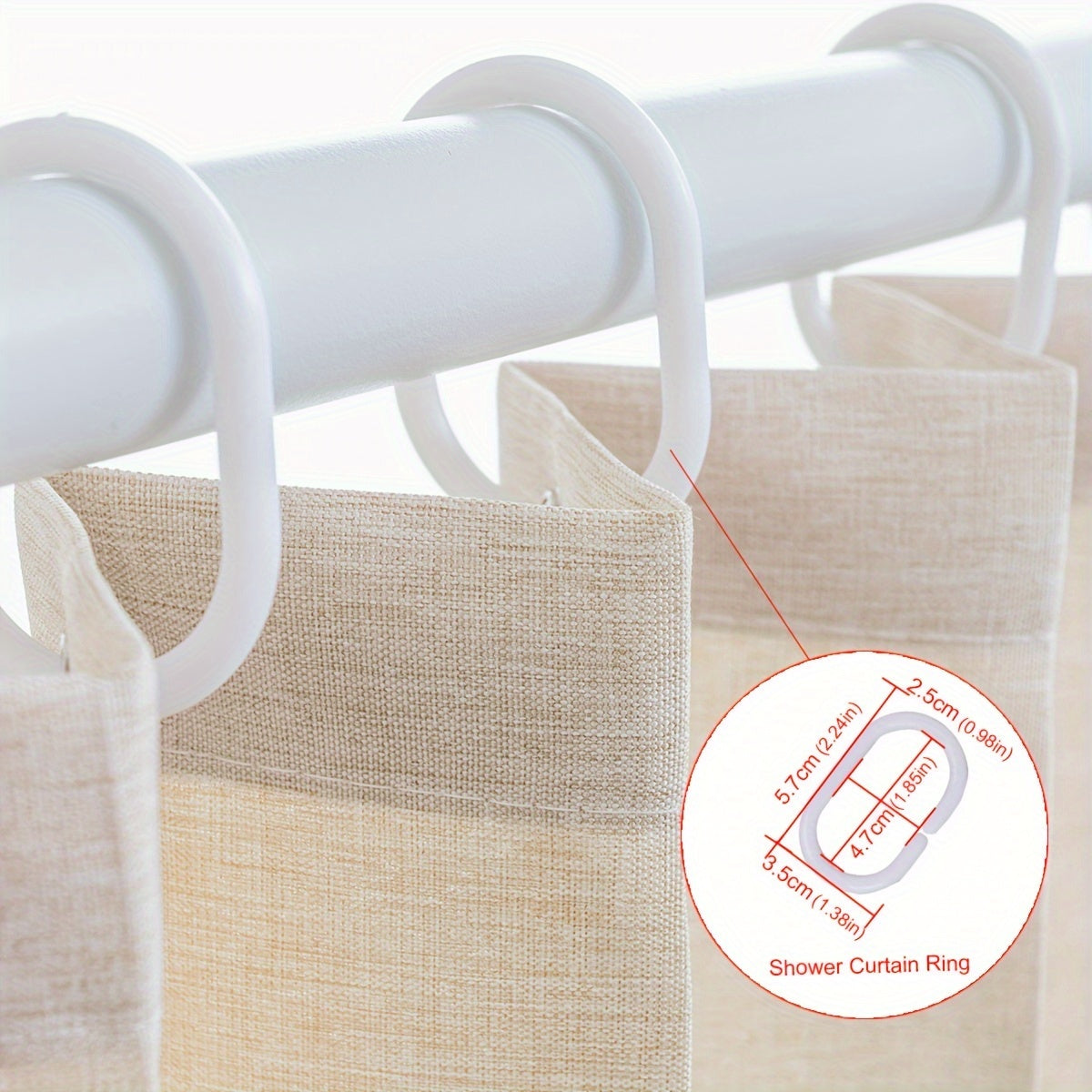 Suv o'tkazmaydigan, magnit so'rish bilan egiluvchan dush pardasi, hammom tualetini ajratish uchun ideal. Quruq va namni ajratish va teshik dizayni bilan osongina osish.