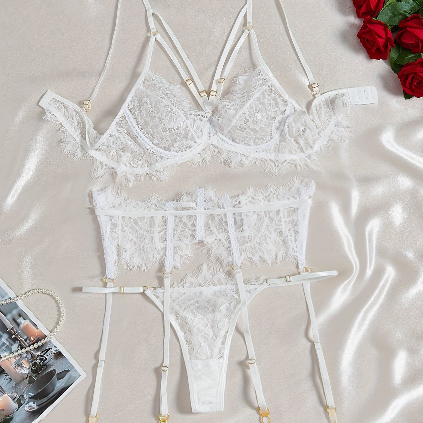 Women's Garter Lingerie Set Sexy Intimates for Women