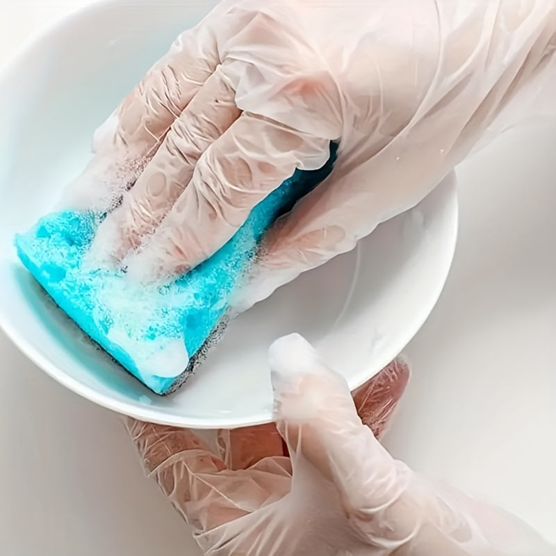 Toza foydalaniladigan qo‘lqoplar Etilen Vinil kukunsiz oziq-ovqat bilan ishlash oshxona pishirish