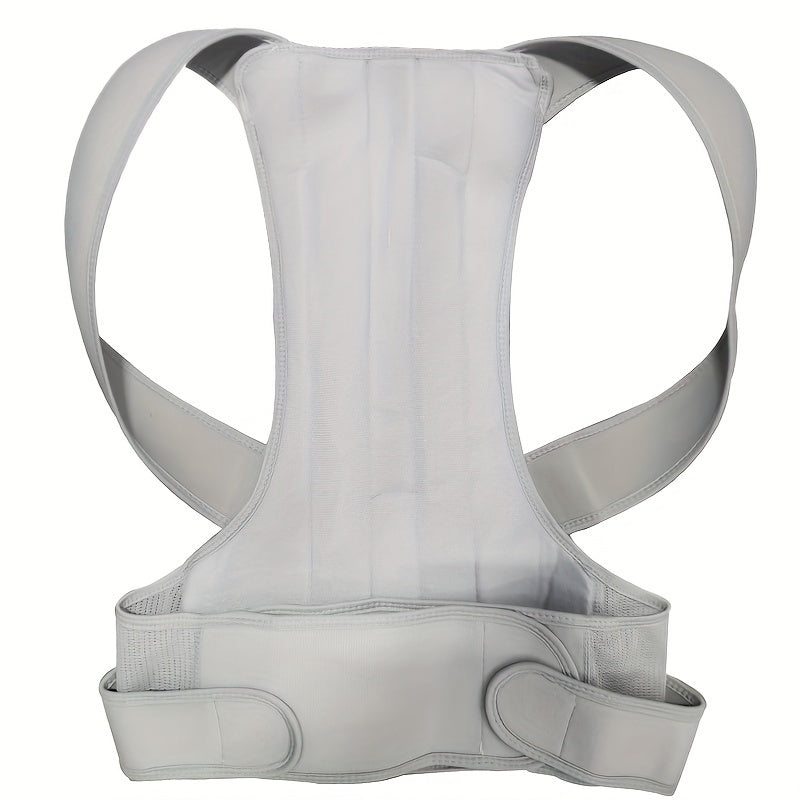 Unisex Back Brace Posture Corrector Belt Adjustable Support Discreet