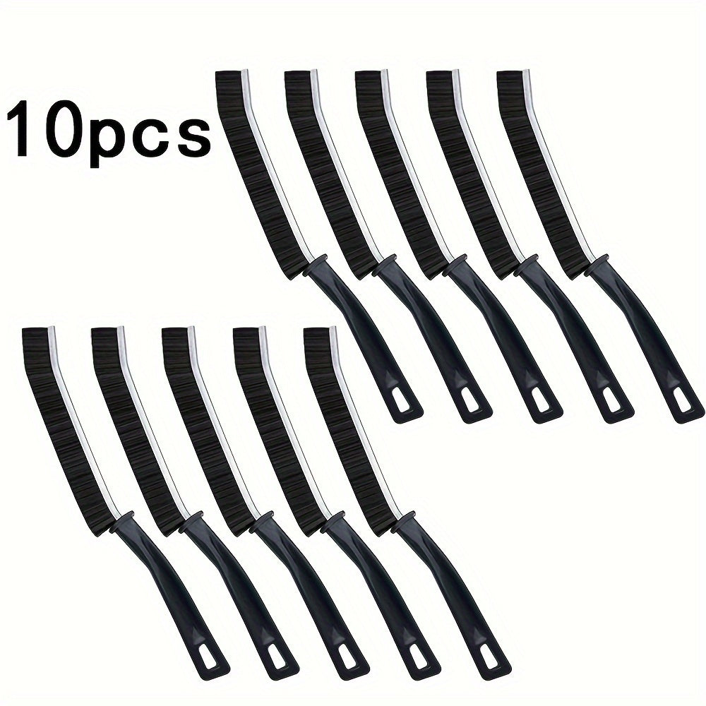 Multi-Functional Narrow Space Cleaning Brushes Set Hard Bristles for Windows and Grooves