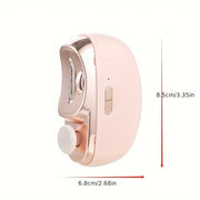 Portable USB Rechargeable Nail Trimmer and Grinder for Men Women Pets 3-Speed Low Noise