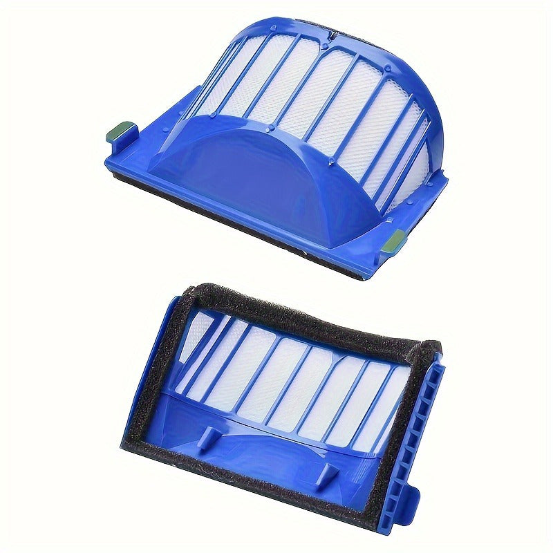 iRobot 500/600 seriyali robot tozalagichlar uchun mo'ljallangan beshta yuqori samarali HEPA filtrlar. Ular anti-slip shponka dizayni va robot tozalagichlar uchun mustahkam ABS pol ulanishi bilan ta'minlangan.