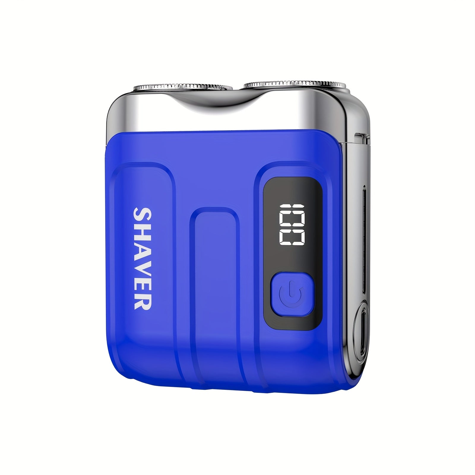 Men Electric Shaver Portable USB Rechargeable Dual Blade Trimmer Lightweight