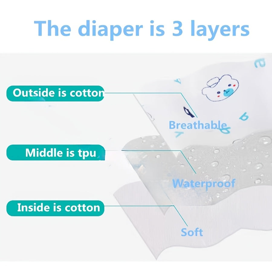 Set of 10 Toddler Training Pants with Cartoon Designs Knit Fabric Moisture-Wicking Breathable Potty Training Gift