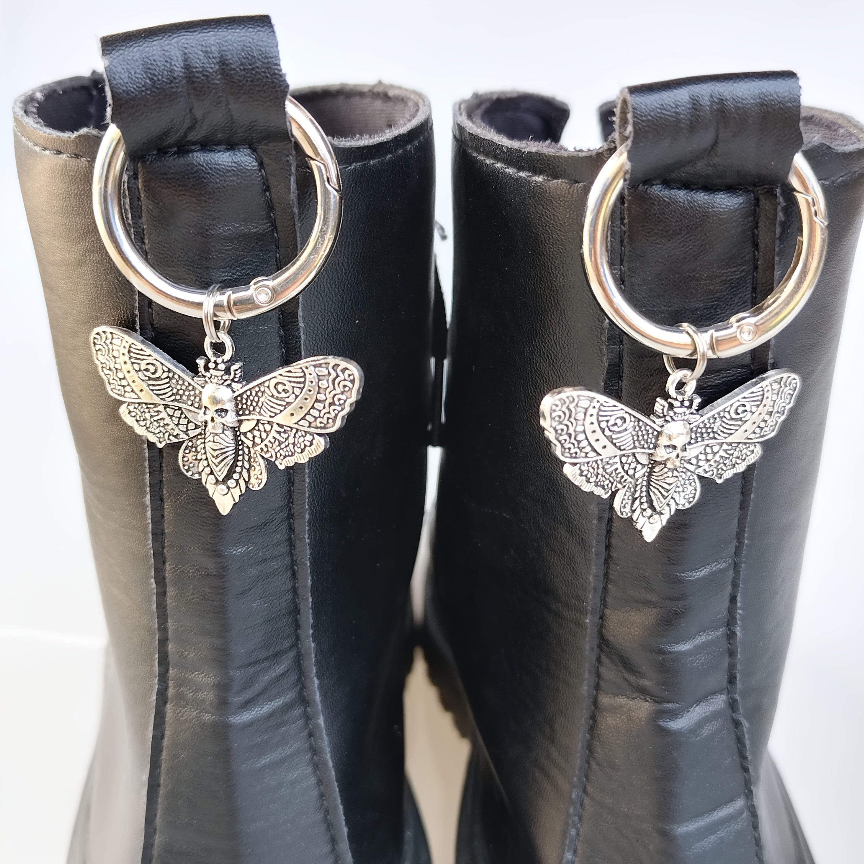 Unisex gotik metal koshki chashka osilgan buyumlar to'plami, 2 ta