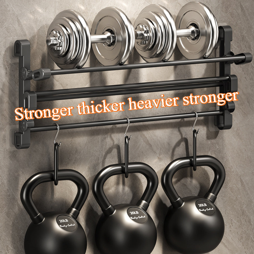 Wall-Mounted Multi-Layer Shoe Rack for Entryway Home Storage No-Drill Installation