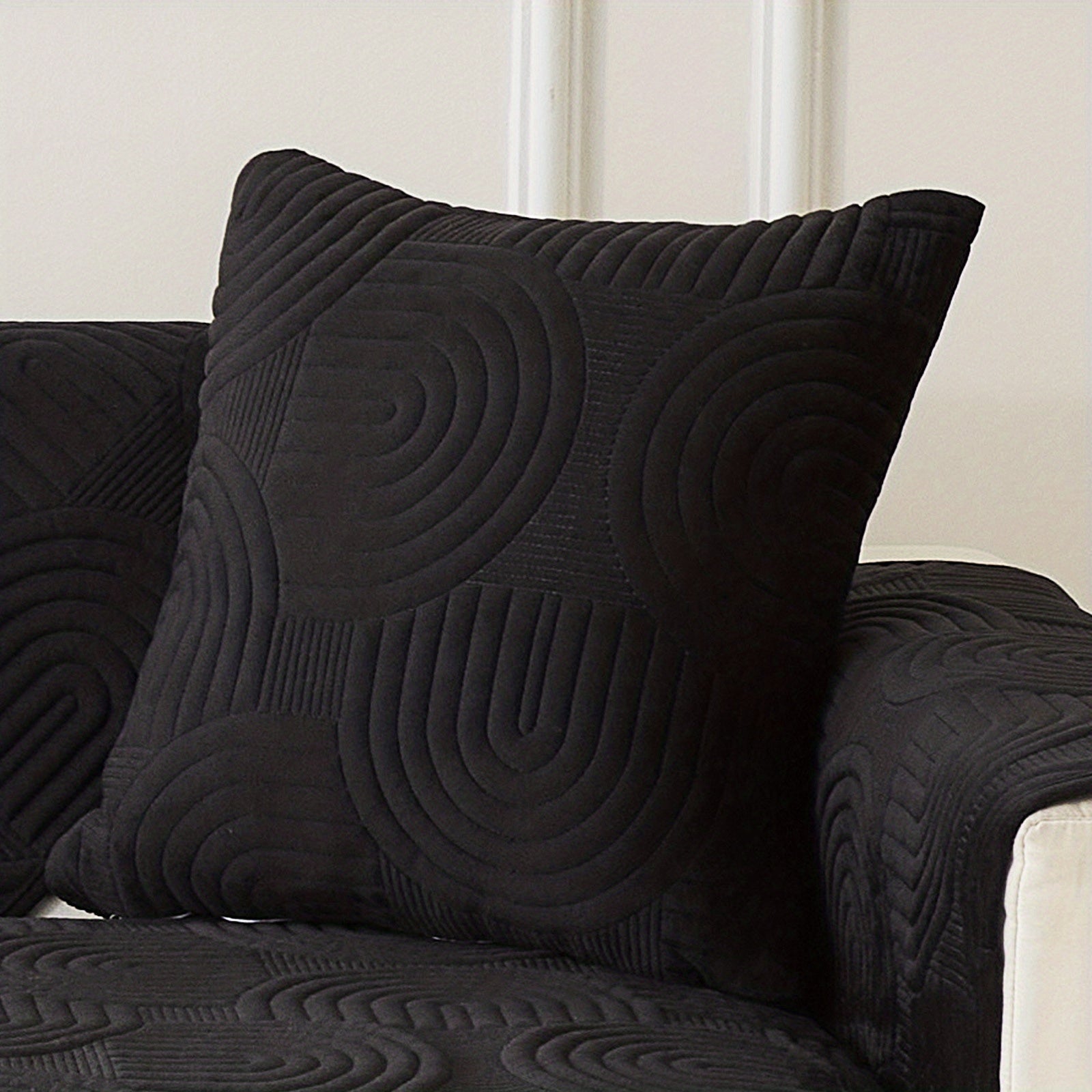 Чехол на мебель из молочного бархата с шерпой, противоскользящий, для защиты мебели, подходит для домашних животных