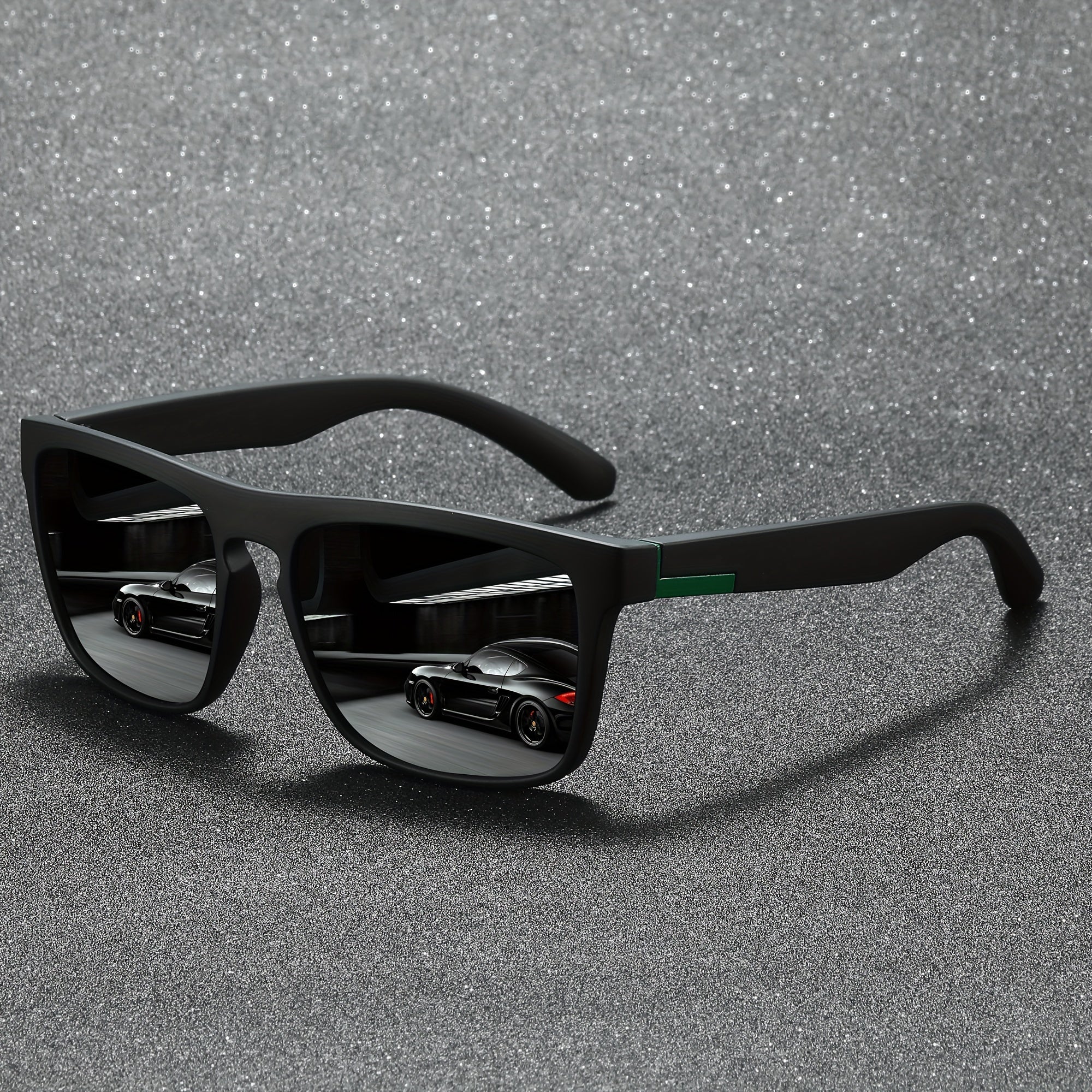 Men's Sports Sunglasses Full Rim Polycarbonate Frame Anti-Reflective Lenses for Outdoor Activities