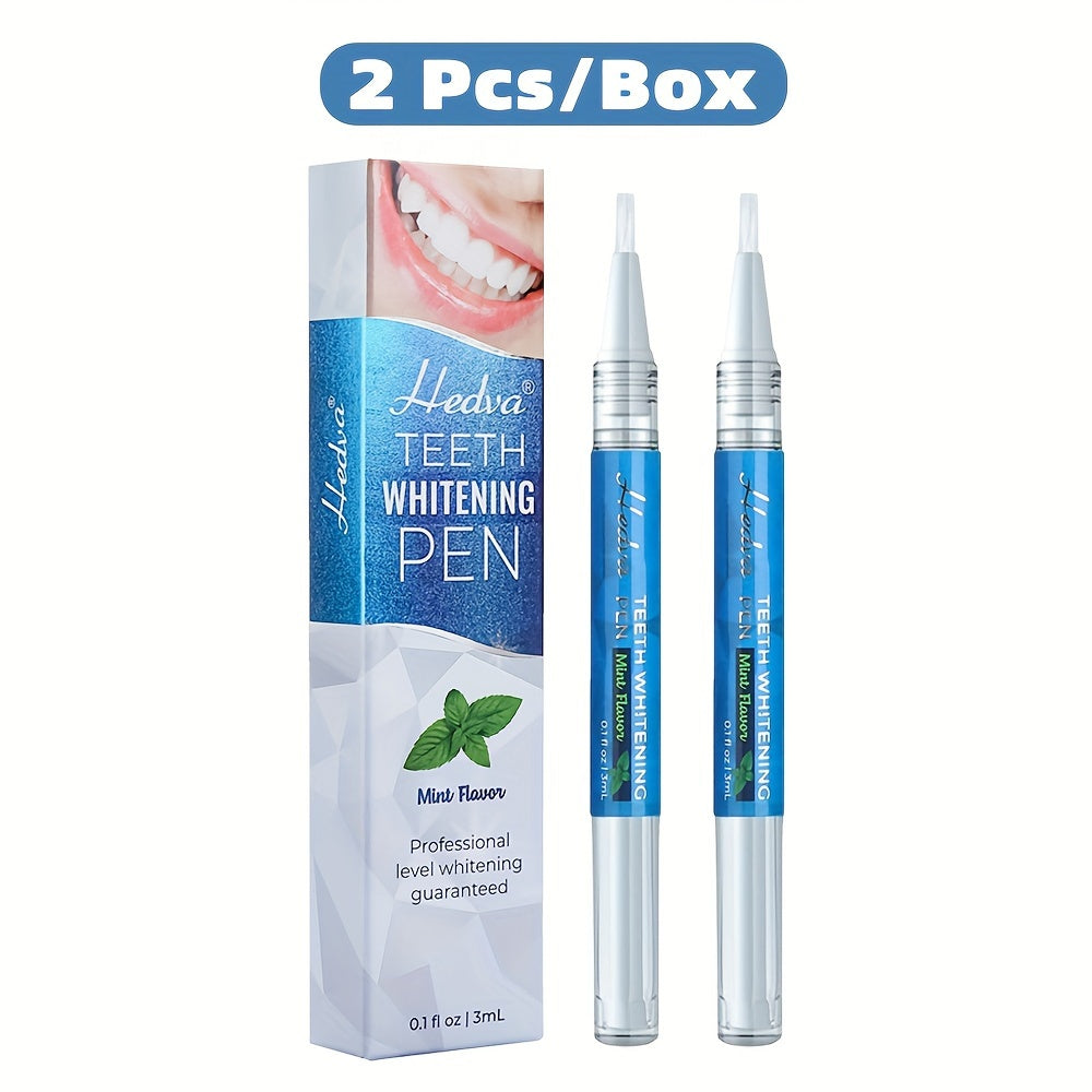 Teeth Whitening Gel Pen Mint Flavor 1-4 Pack 3mL Hypoallergenic Portable