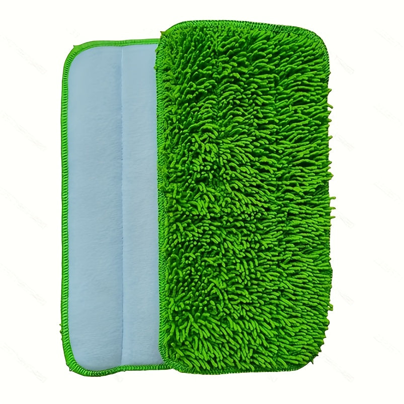 4 ta to'plam nam spray mopu ultra-nozik mikrofiber chenille tekis mop almashtirish matolari, ranglar farq qilishi mumkin.