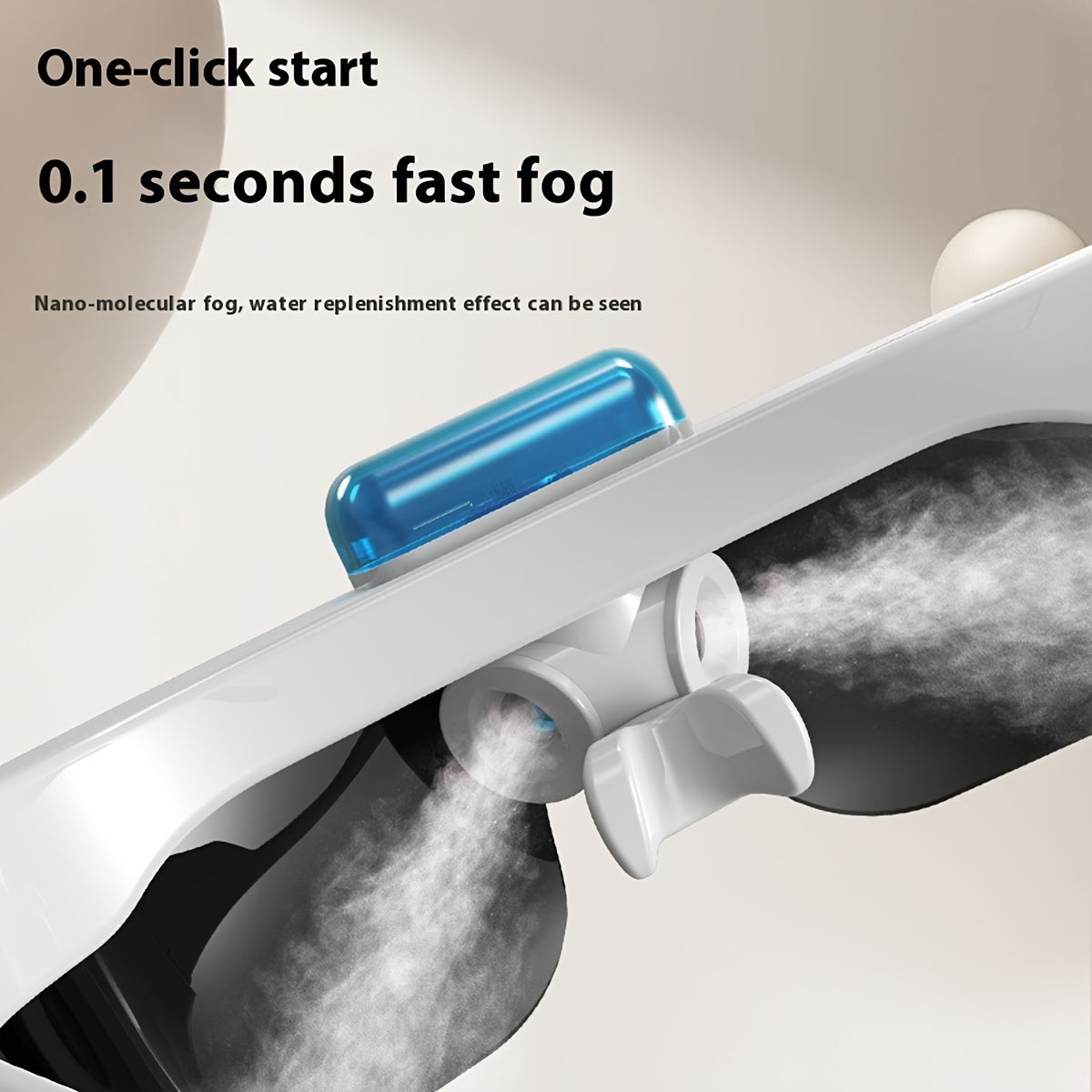 Нано увлажняющая паровая маска для глаз при сухости и усталости глаз