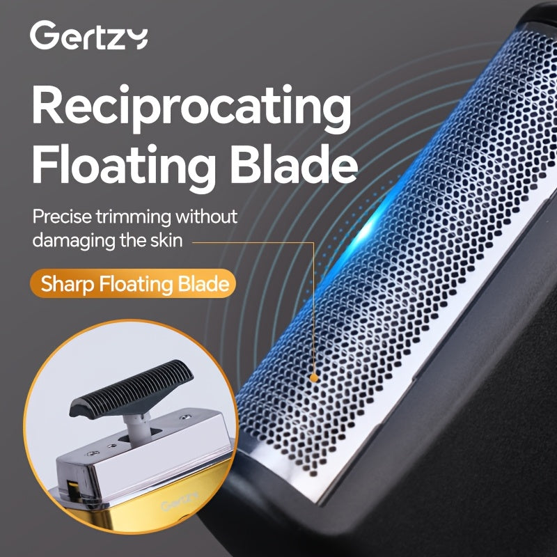 Professional Electric Hair Clipper Set 2pcs USB Rechargeable Lithium Battery 46-60min