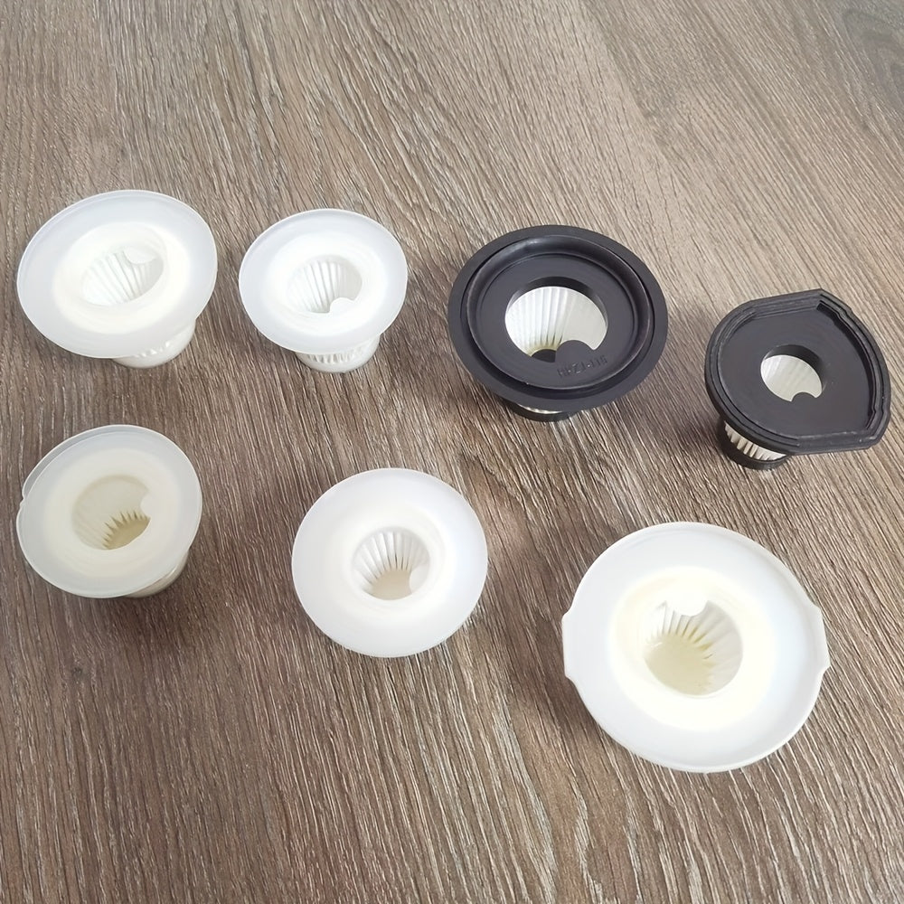 2pcs HEPA Vacuum Filter Cartridges for Handheld Vacuum Cleaners Compatible with QP4118 QP4119 LT-101 LT-105C