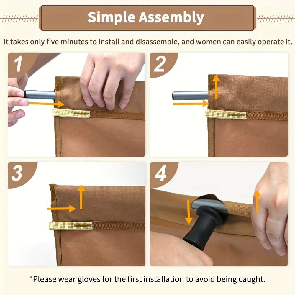 Lightweight Aluminum Camping Cot for Outdoor Hiking Travel and Beach