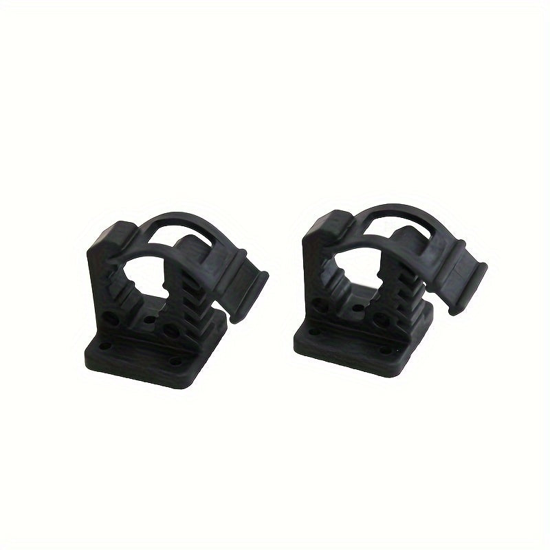 2-Pack Durable TPU Clamps for Offroad Vehicles, ATVs, Boats, 2.54-3.28 cm Diameter
