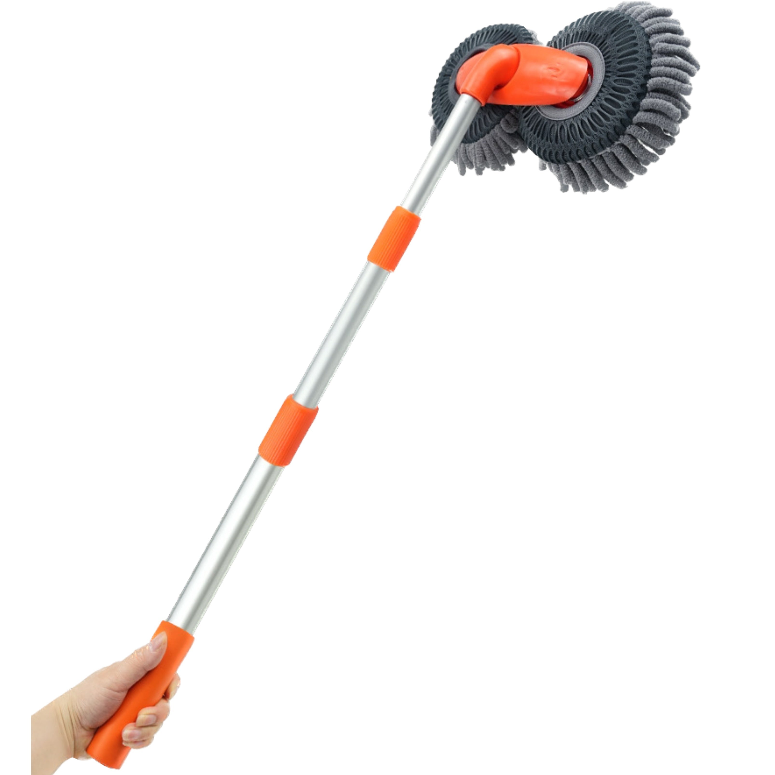 Car Wash Brush Mop Kit Double Head Long Handle Car Cleaning Supplies