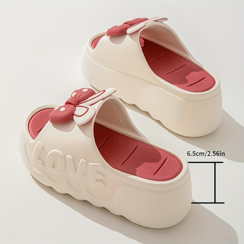 Women's Cartoon Print EVA Slippers Non-Slip Casual Summer Indoor Outdoor