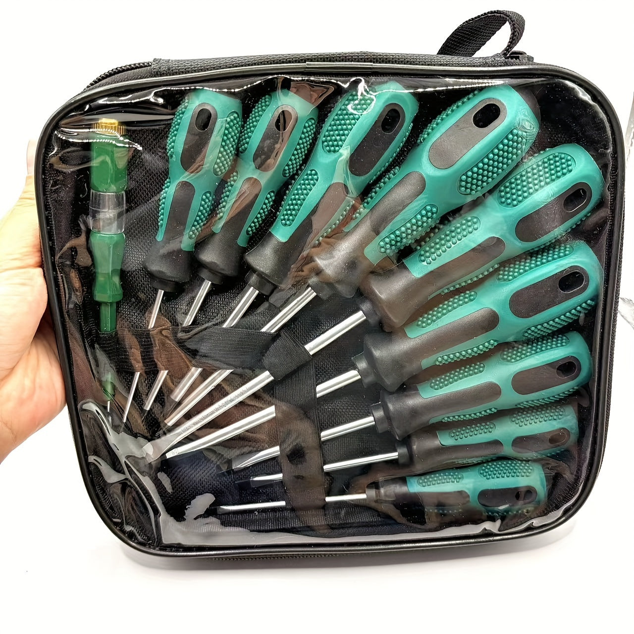 10Pcs Screwdriver Set Flat Phillips Magnetic Household Hand Tools