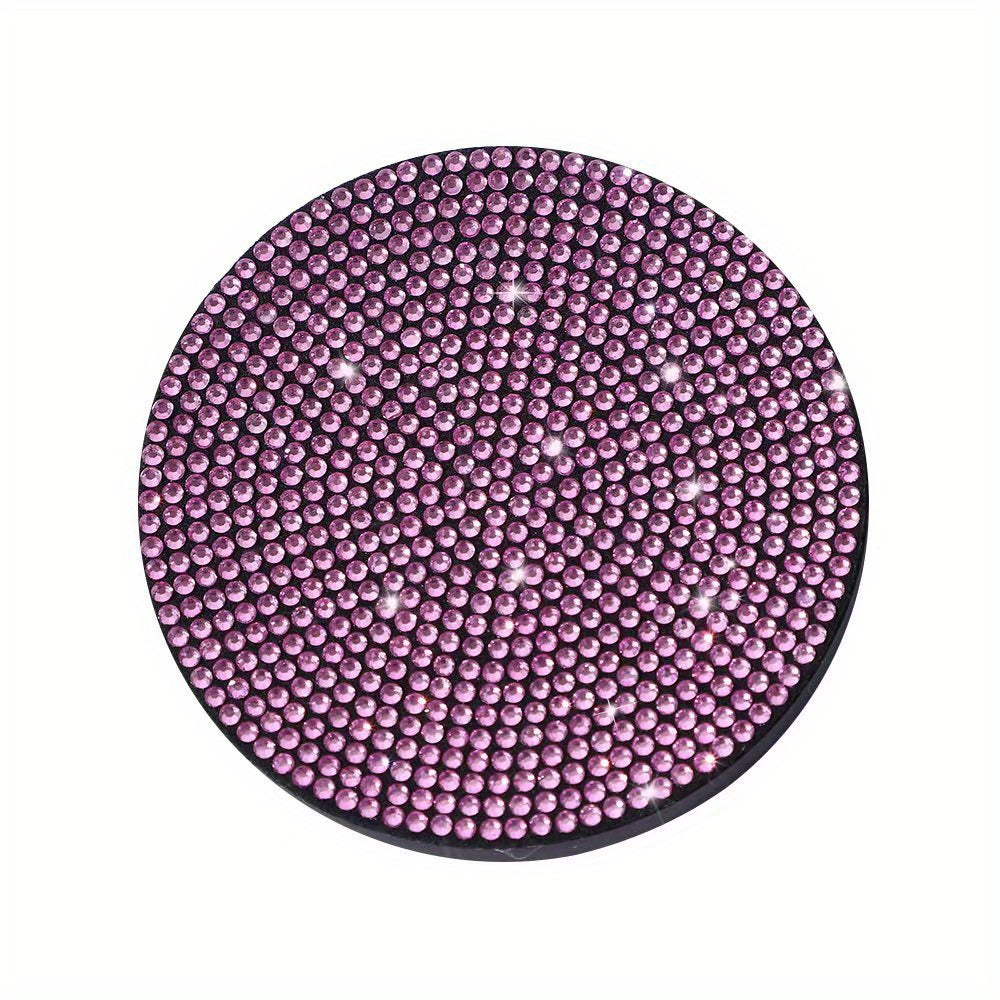 Avtomobillar uchun drenaj teshikli dumaloq silikonli yopishqoqsiz suv stakan matosi