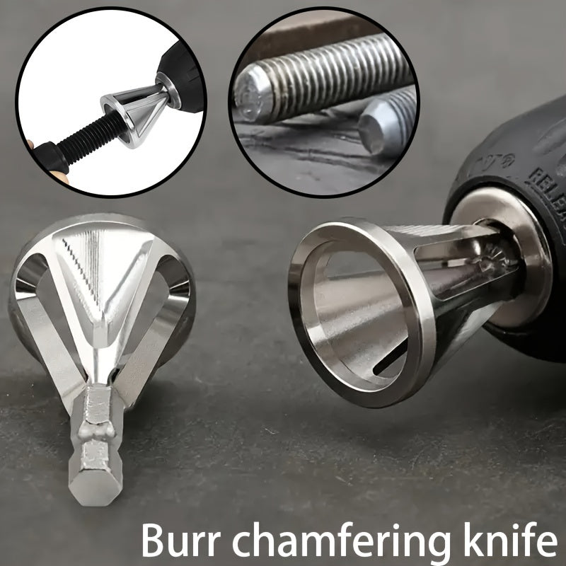Universal Metal Deburring Chamfering Knife for Electric Drills