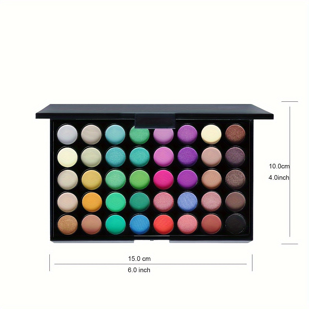 Women Eye Makeup Palette 40 Colors Matte Shimmer Glitter Metallic Eyeshadow