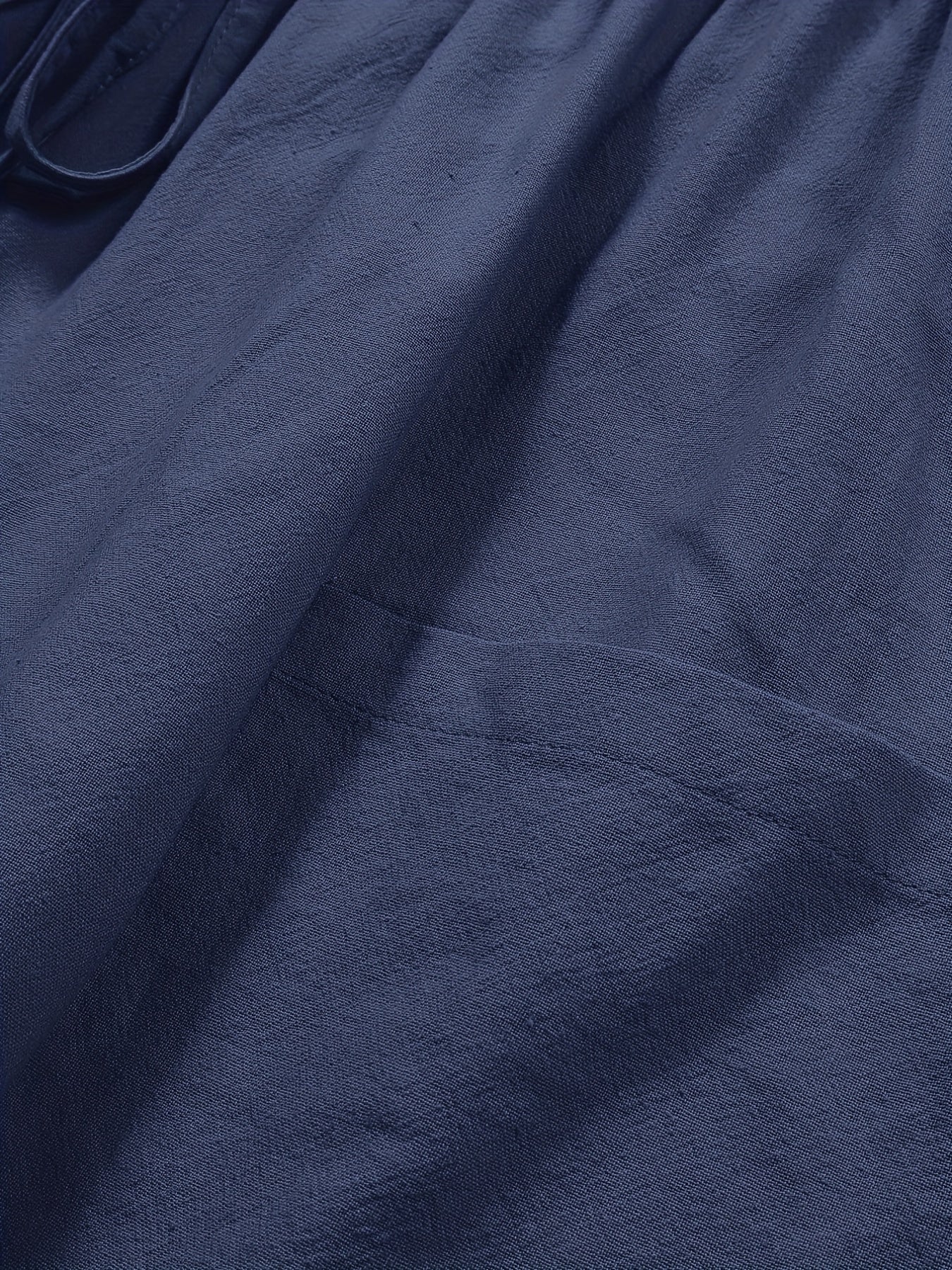 Women’s Summer High-Waist Crochet Pants Solid Color Long Casual Stretch