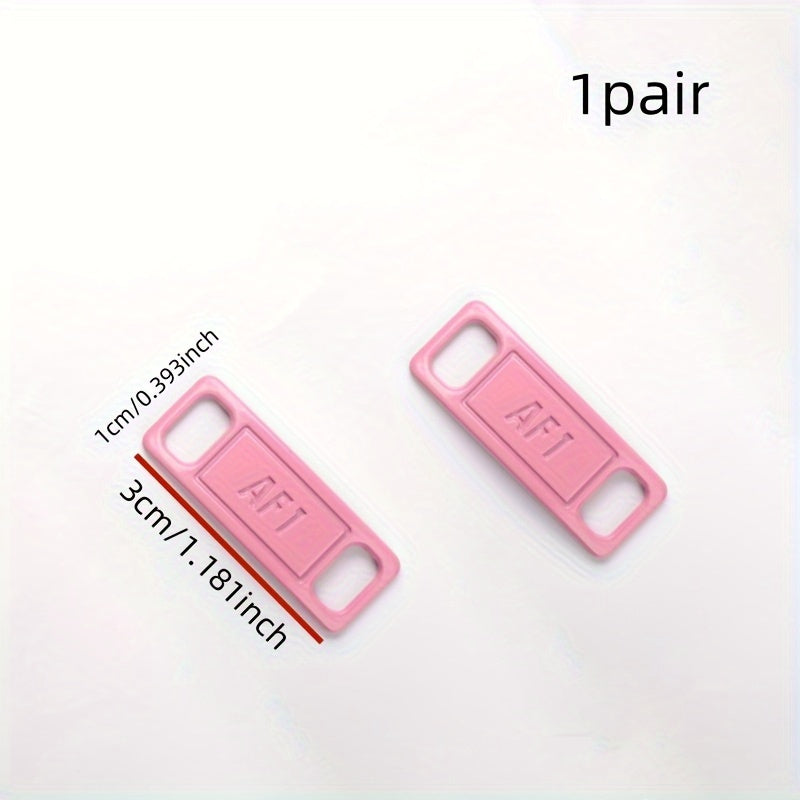 Unisex Gold Shoelace Buckles for Sneakers and Sports Shoes