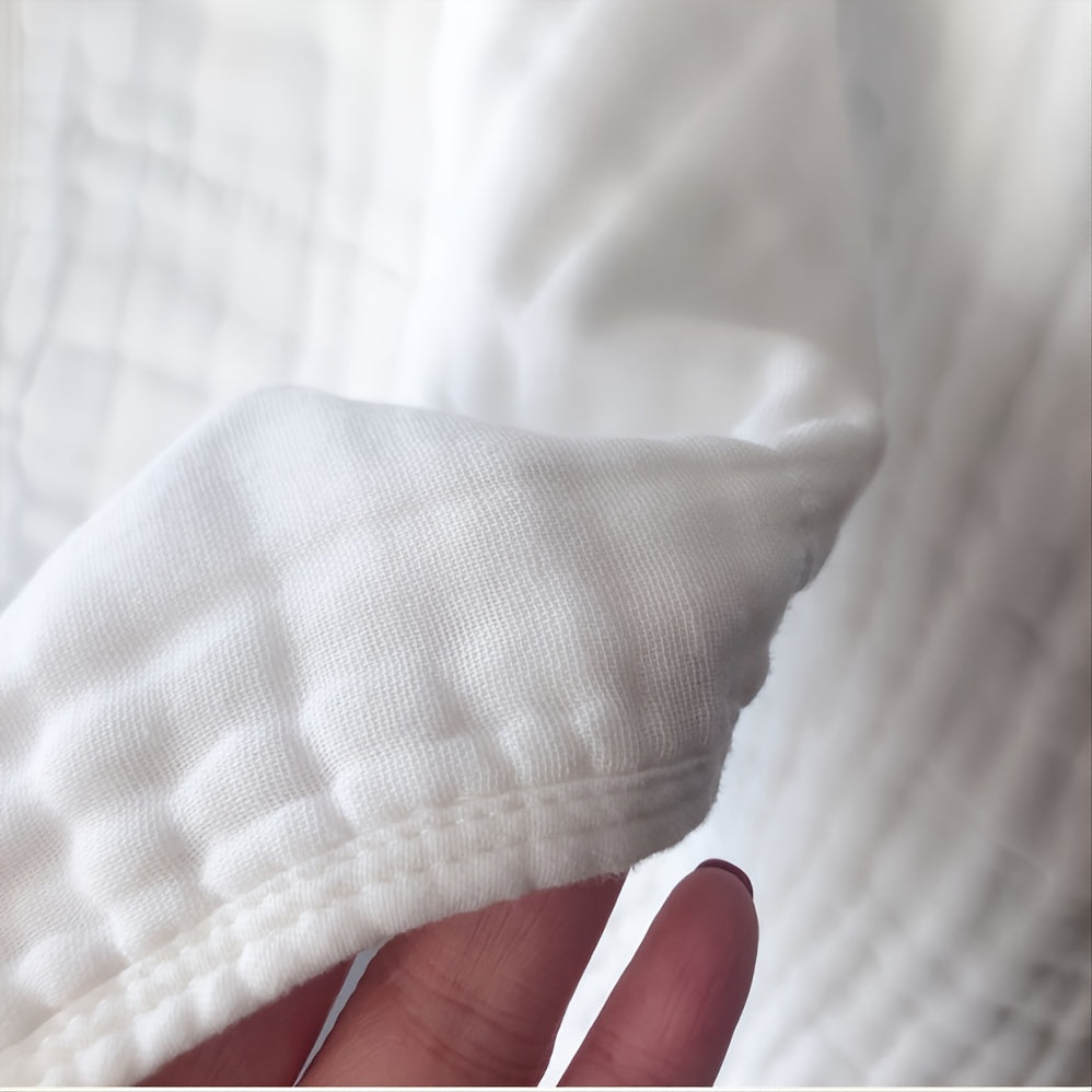 Pack of 8 Baby Muslin Burp Cloths Gender Neutral Large 6 Layers Soft Absorbent