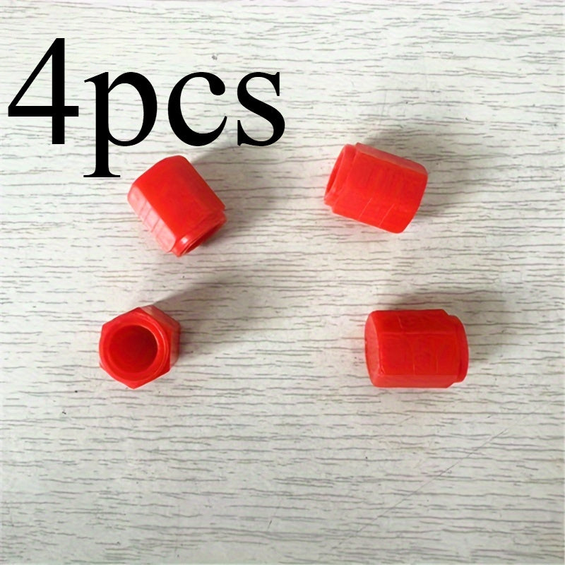 4 шт. колпачки для вентиля на колесах автомобиля, подходят для всех транспортных средств