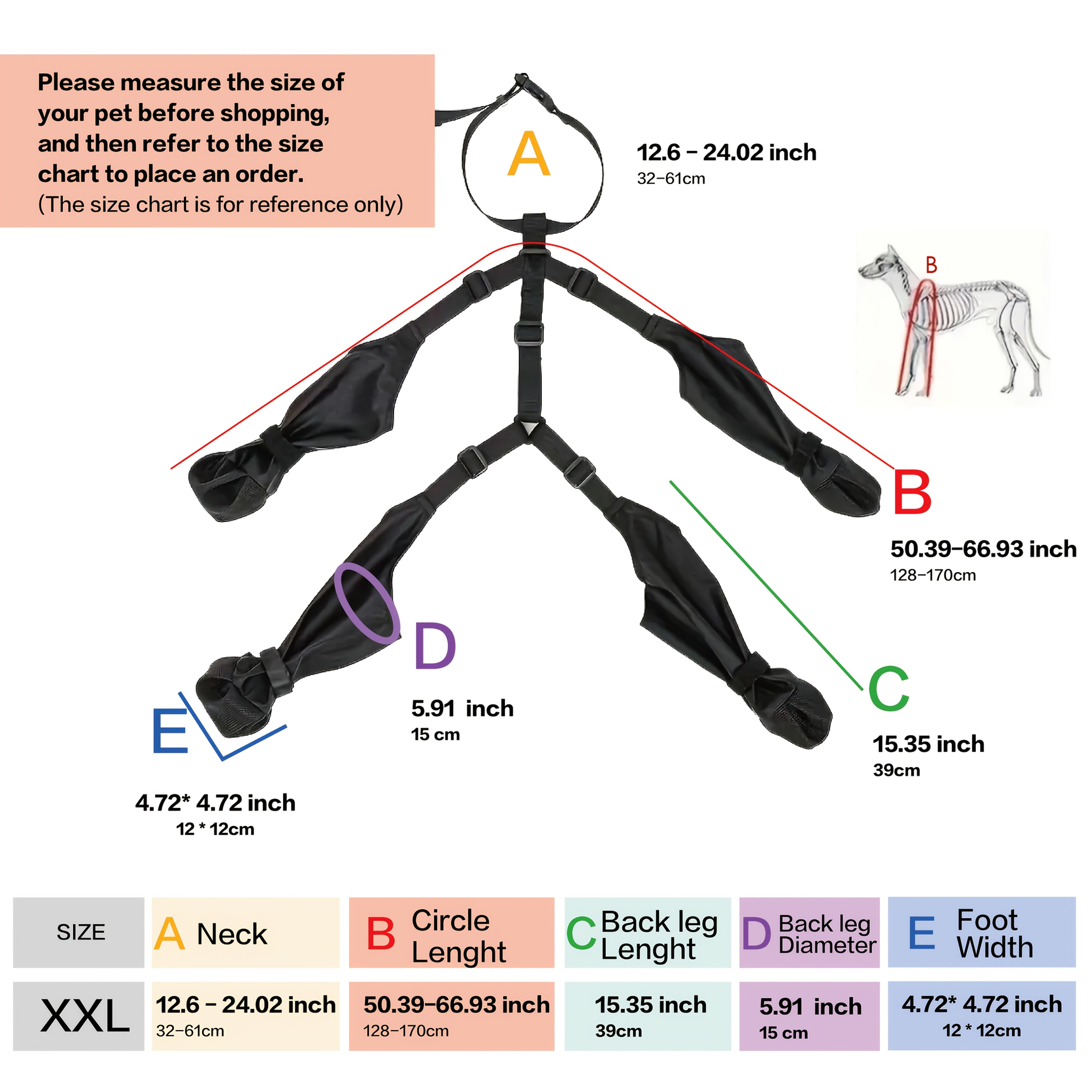 Waterproof Adjustable Dog Boots for All Breeds with Warm Lining and Reflective Safety