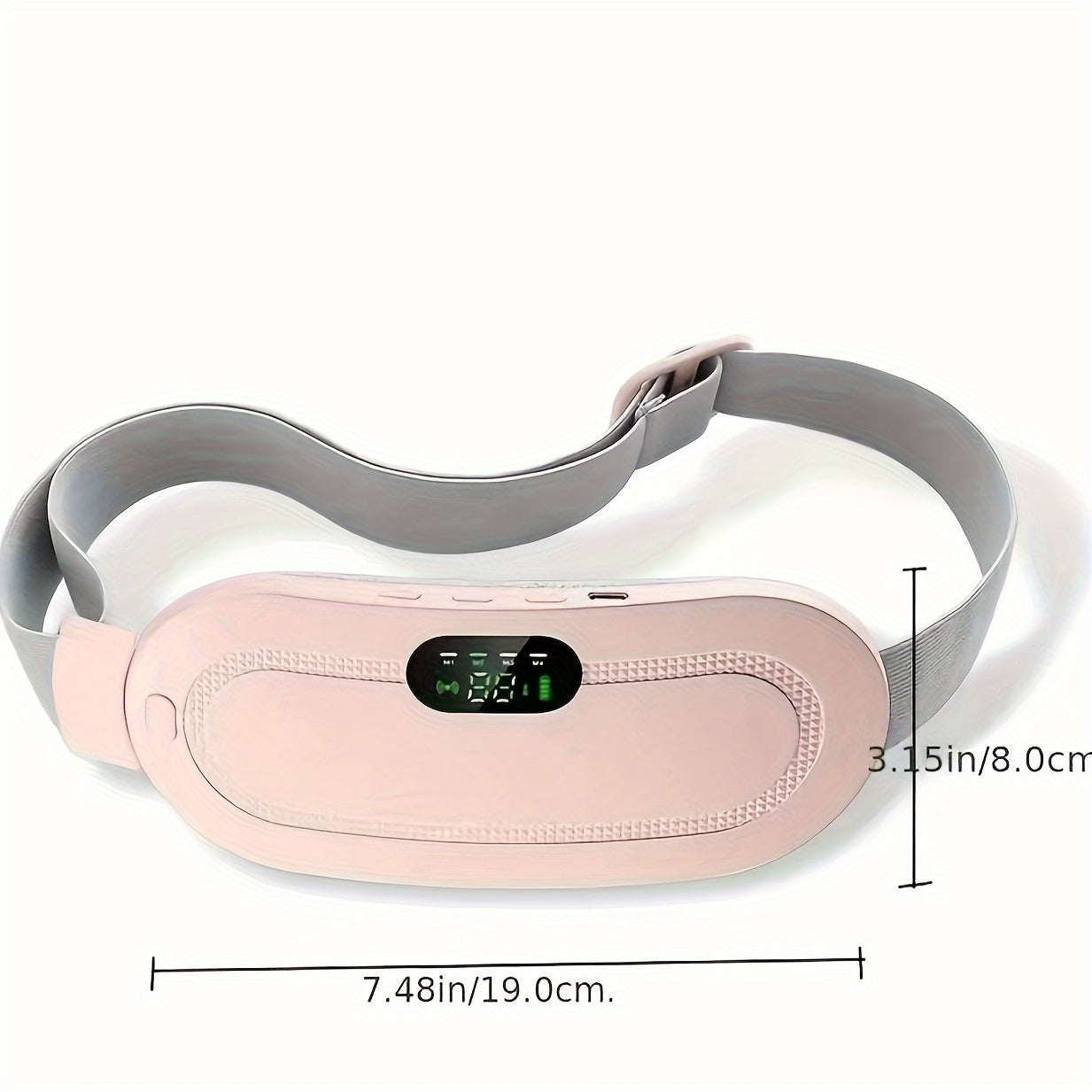 Cordless Heating Pad for Menstrual Comfort with Temperature and Massage Control