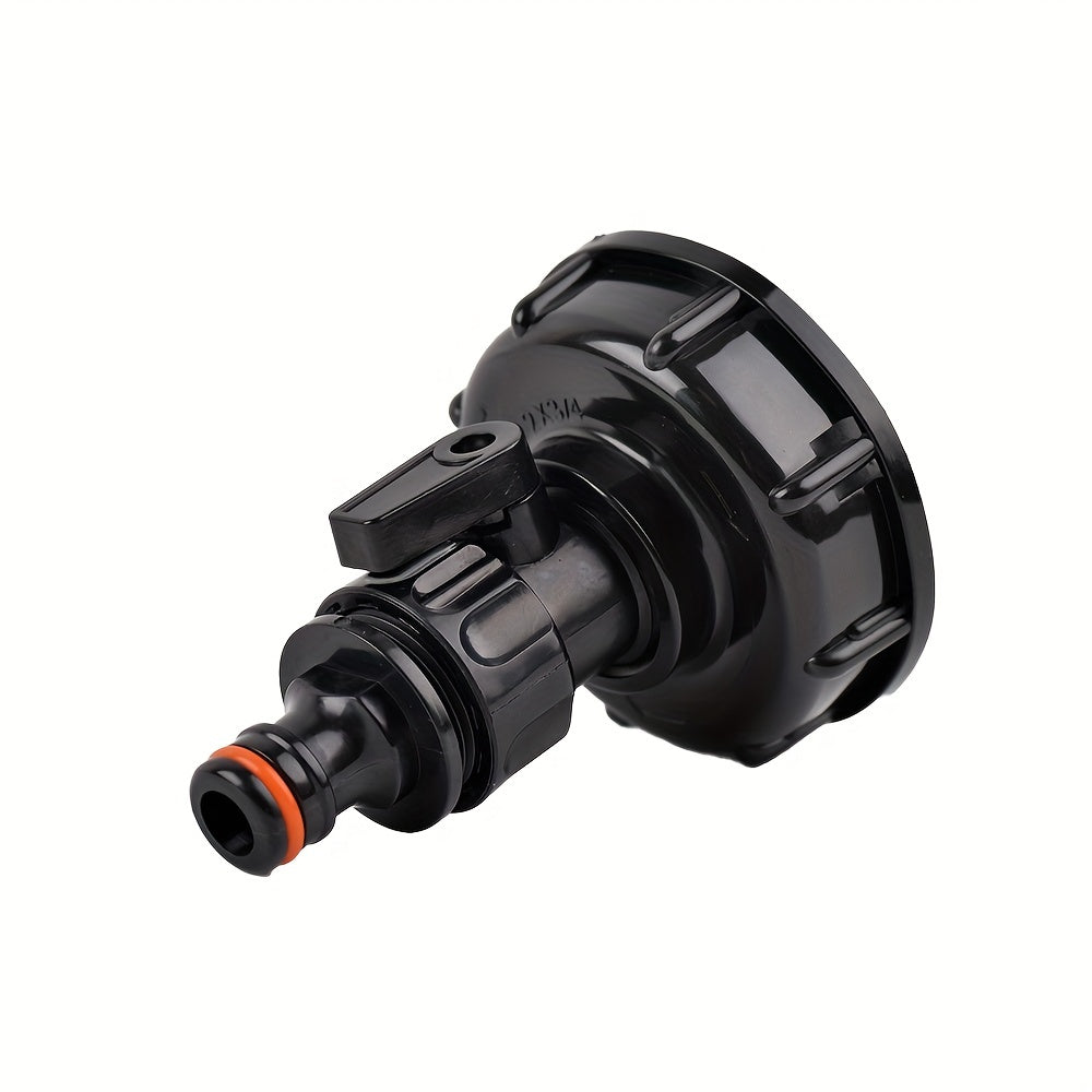 Адаптер клапана для female-резьбового дозатора для слива воды из IBC, пластиковый, 1/2 дюйма