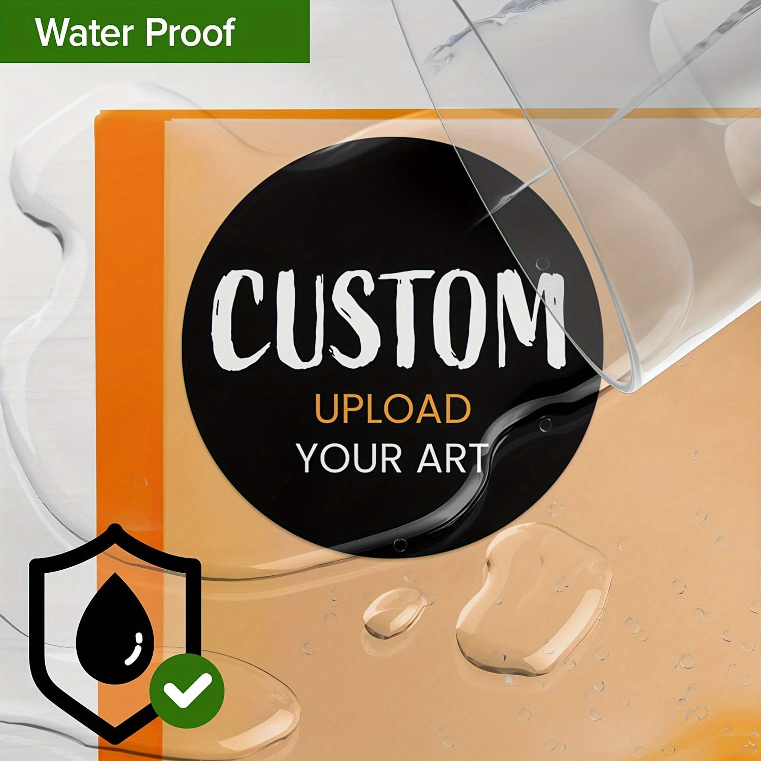 Персонализируйте свой собственный дизайн, логотип и текст на 1000 глянцевых водонепроницаемых наклейках. Идеально подходит для бизнес-брендинга, благодарственных записок и многого другого. Эти прочные круглые ярлыки идеально подходят для любого проекта.