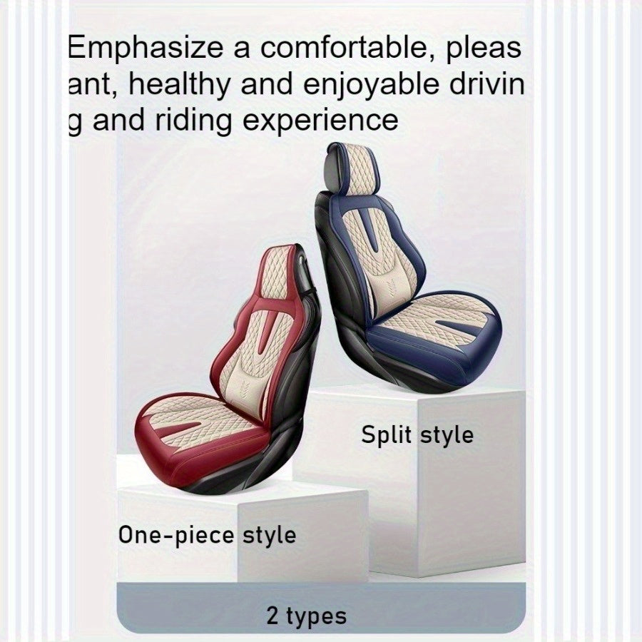 Car Seat Cover Cushion for Sports Seats Universal Fit Black Foam