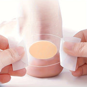 Women's Soft Plastic Shoe Inserts 50pcs Anti-Friction Heel & Toe Pads