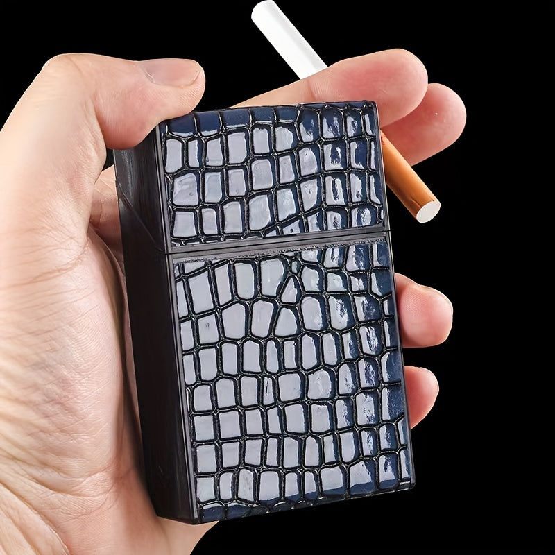 Men Cigarette Storage Box 96mm 20pcs Portable Travel Gift Black