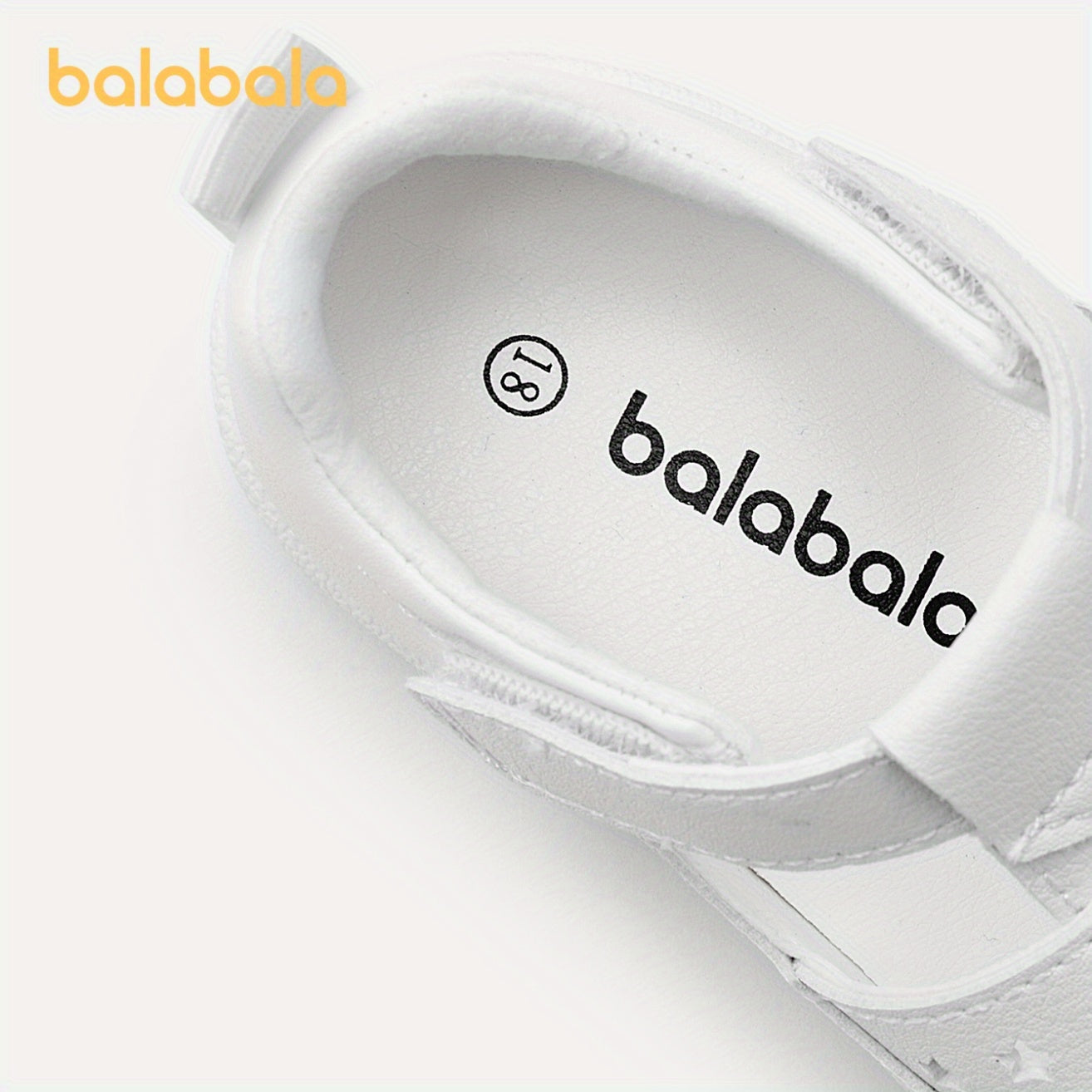 Toddler Baby Sandals Lightweight Summer White Star Soft Sole Hook and Loop Casual Outdoor