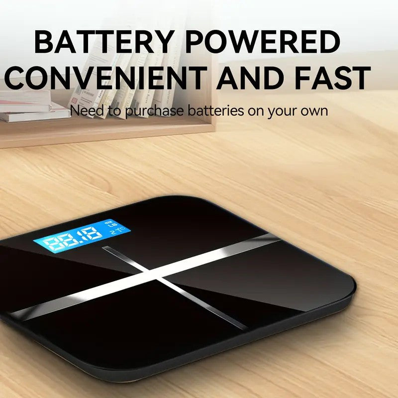 Body scale with wide platform large capacity accurate readings backlit LCD display ideal gift