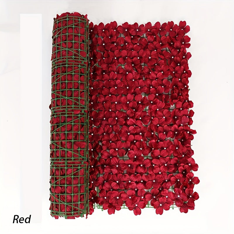 Artificial Flower Wall Panels PVC for Home and Event Decor